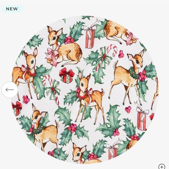 Posh Peanut Deerest Ruffled Twirl Christmas Dress, 3T-4T, NWT - Picture 2 of 2